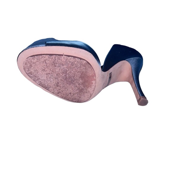 Badgley Mischka Randall Satin Heels - Picture 7 of 8